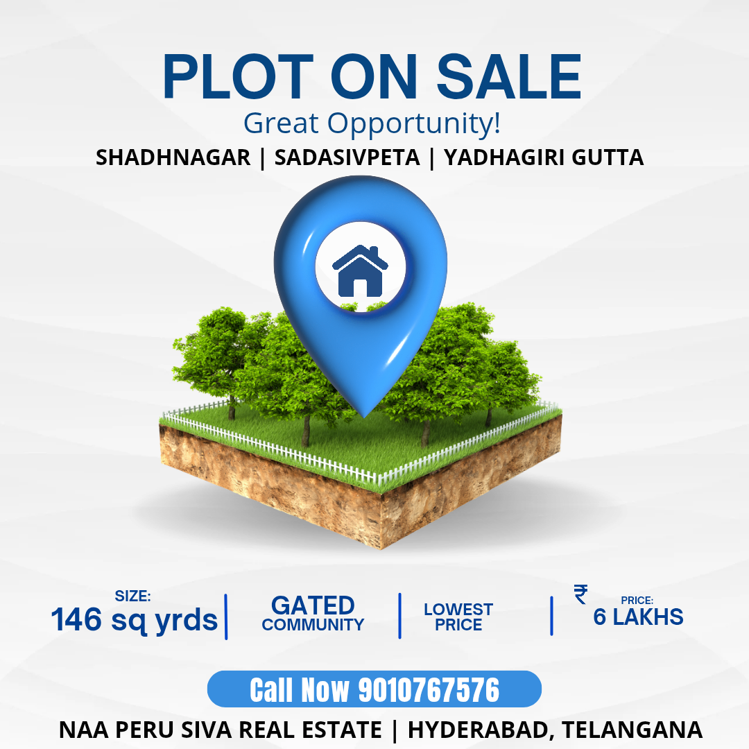 Open Plots Available in Hyderabad Surroundings